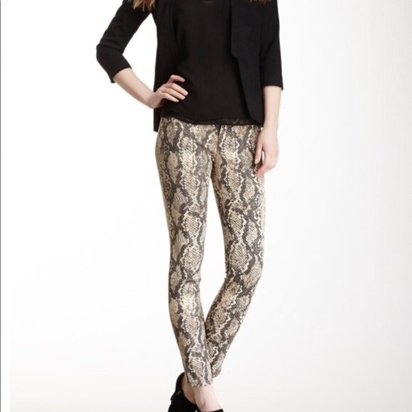 DL1961 Emma Slither snake print legging jeans - Picture 1 of 10